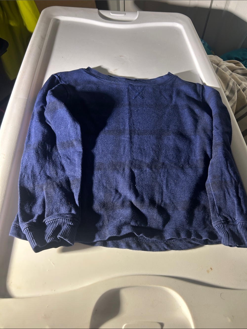 Source Unknown Navy Blue Kids Sweatshirt